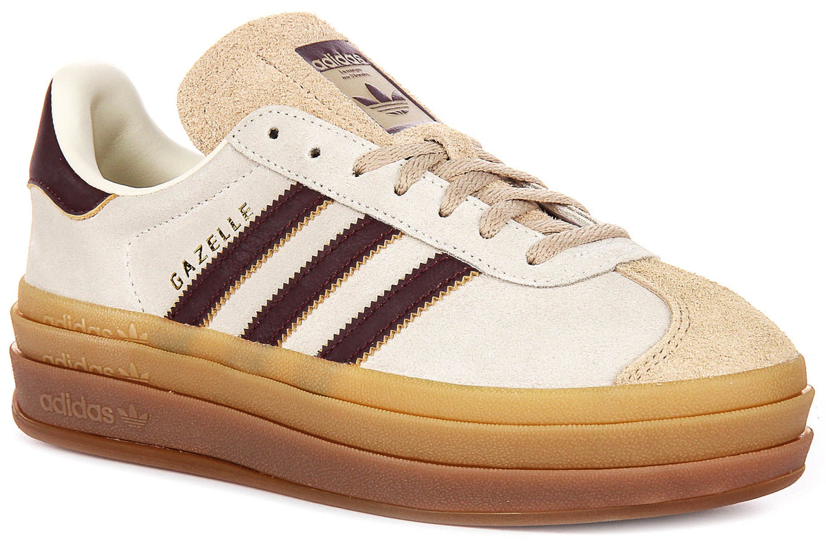 Adidas Gazelle Bold W In Beige For Women