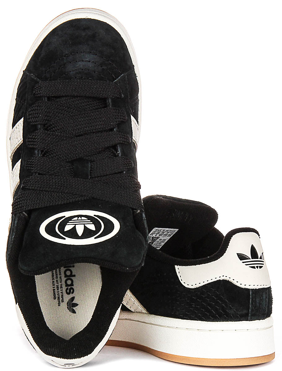 Adidas Campus 00S W In Black White For Women