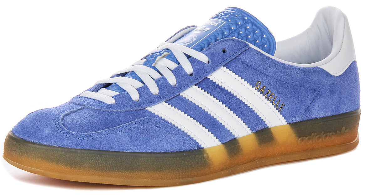 Adidas Gazelle Indoor In Blue White