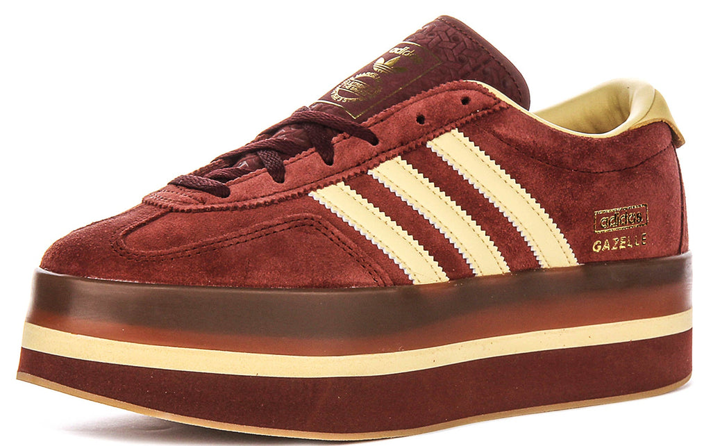 Adidas Gazelle Stack W In Brown For Women
