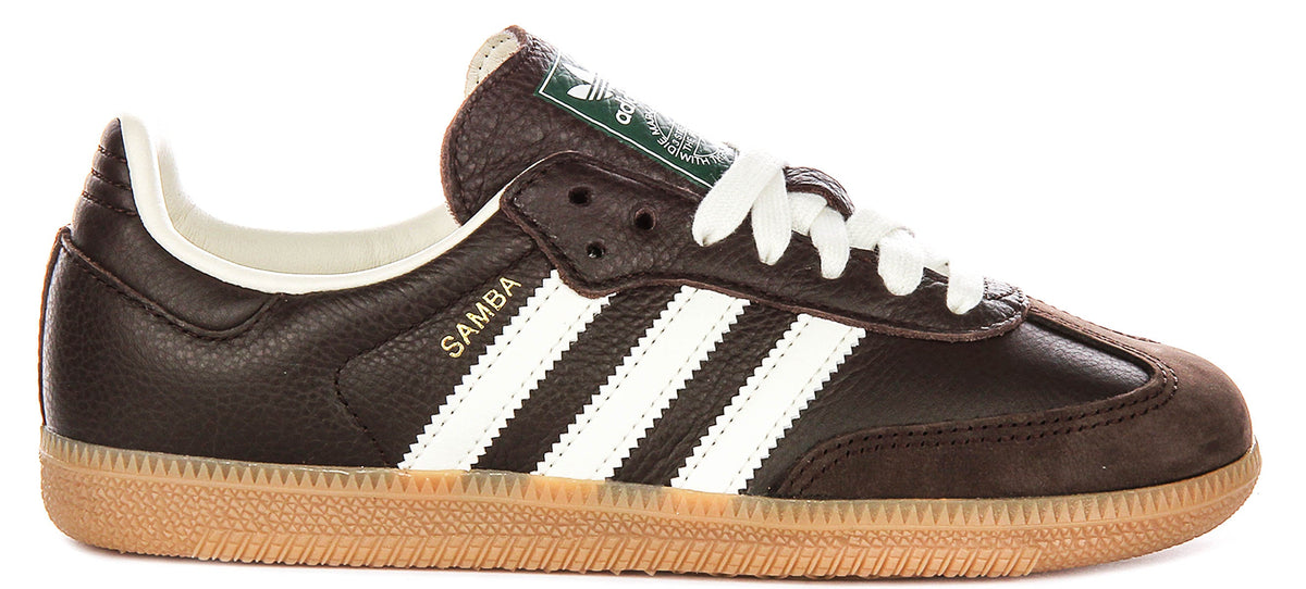 Adidas Samba OG In Brown White For Men