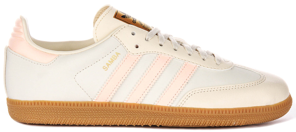 Adidas Samba OG J In Cream For Juniors