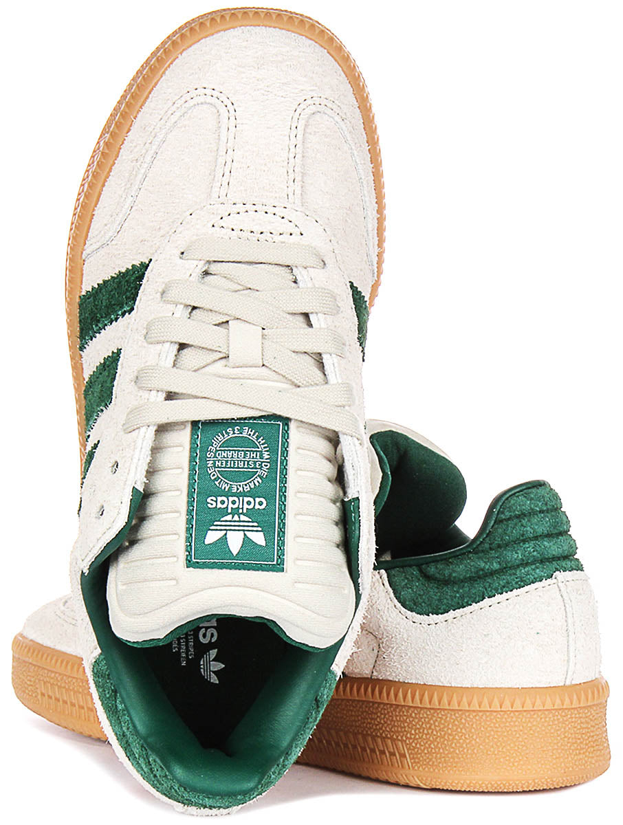 Adidas Samba XLG In Grey Green