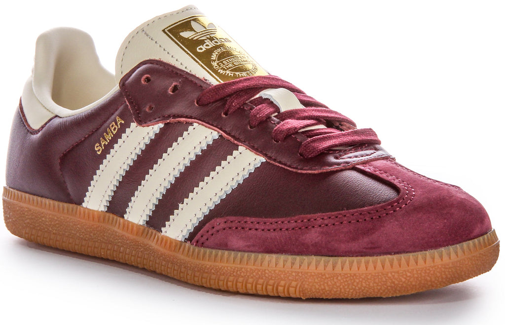 Adidas Samba OG In Maroon