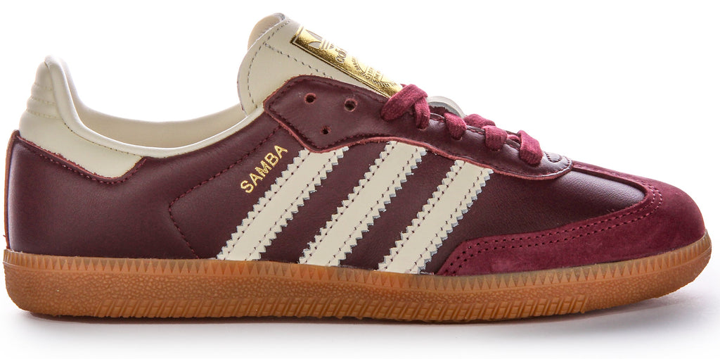 Adidas Samba OG In Maroon