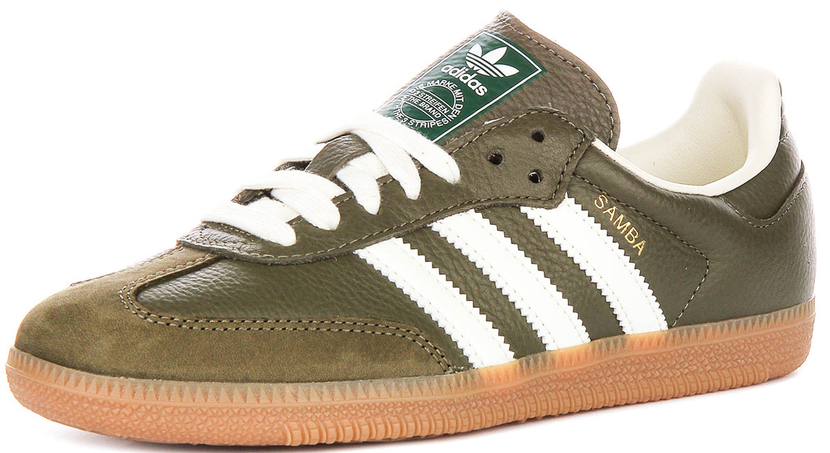 Adidas Samba OG In Olive White