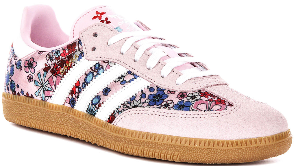 Adidas Samba OG X Liberty Print In Pinkmulti For Junior