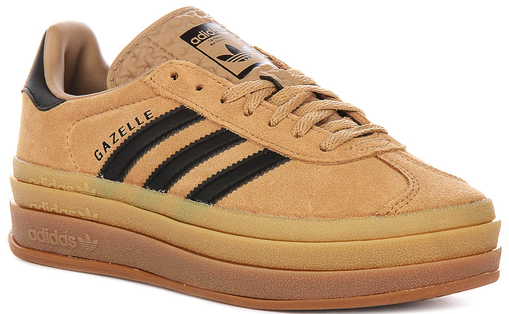 Adidas Gazelle Bold W In Tan For Women