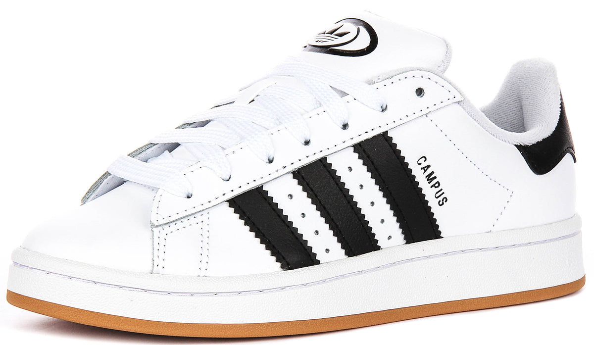 Adidas Campus 00S J In White Black For Youth