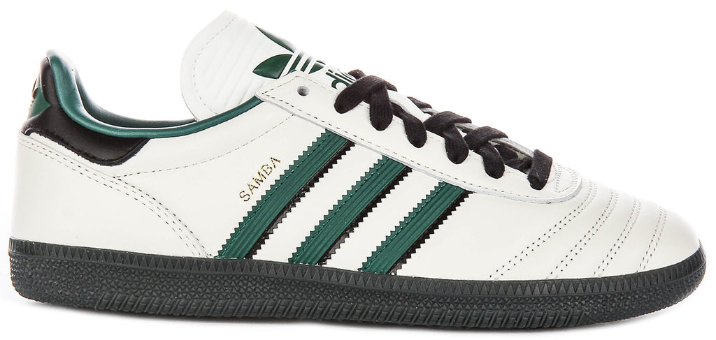 Adidas Samba Jp In White Green For Youth